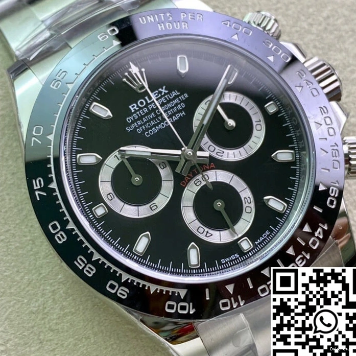 Factory Dial M116500LN-0002 Clean Rolex Daytona Cosmograph Black 0413